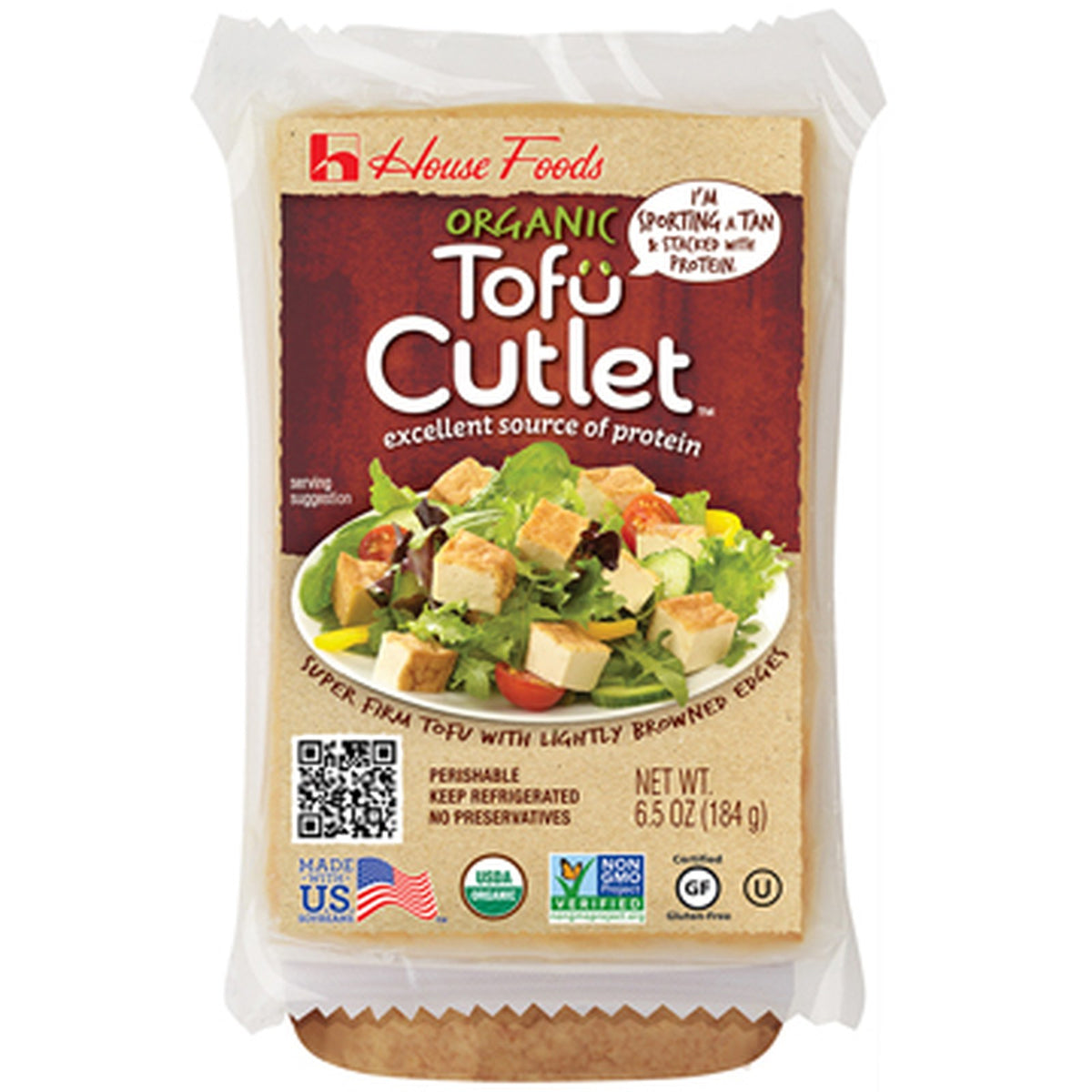 House Atsuage Organic Tofu Cutlet 6.5oz