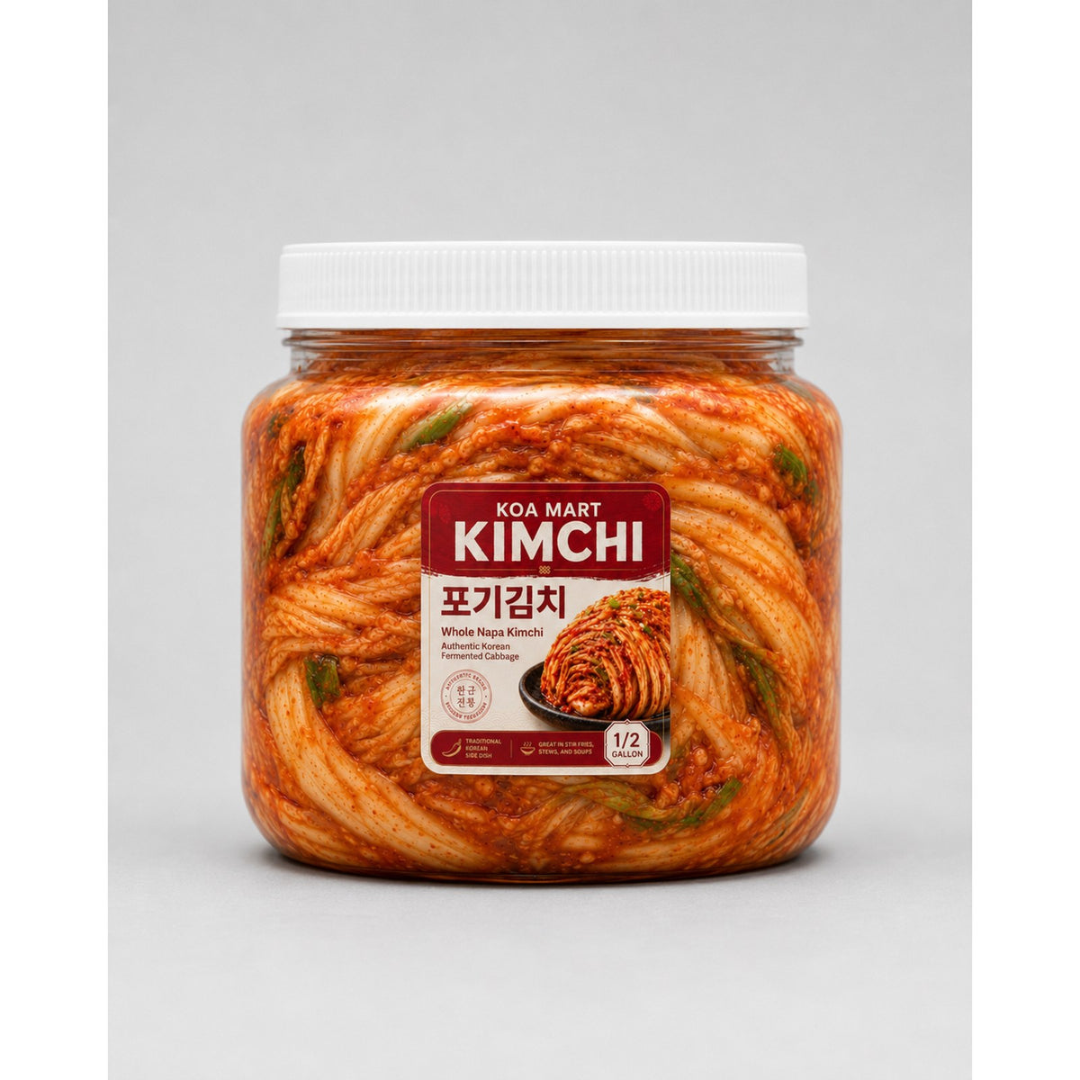 KOA Whole Napa Kimchi 포기김치 1/2Gallon