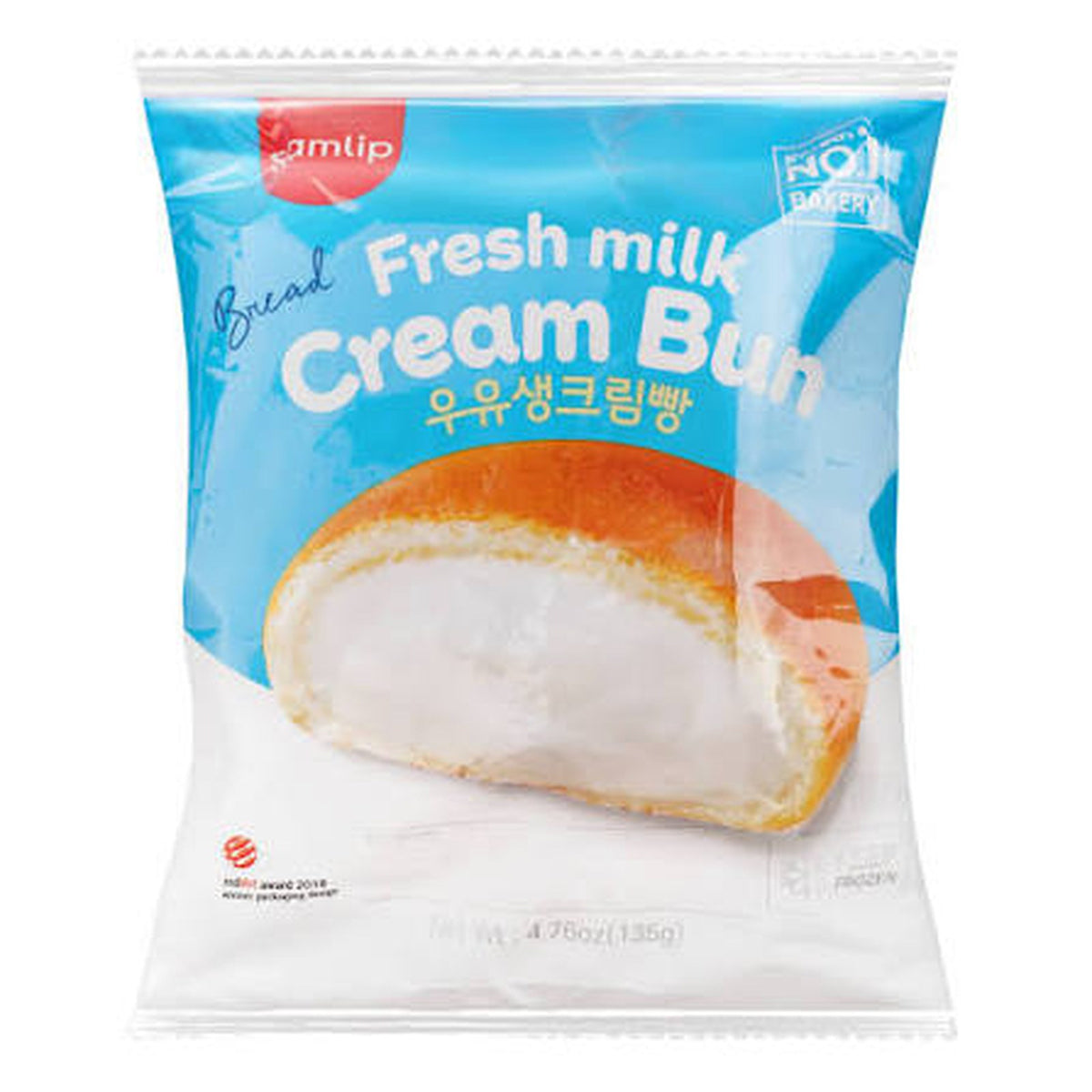 Samlip Fresh Cream Milk Bun 우유생크림빵