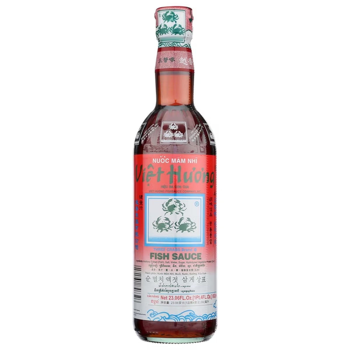 Three Crabs Brand Fish Sauce 24oz