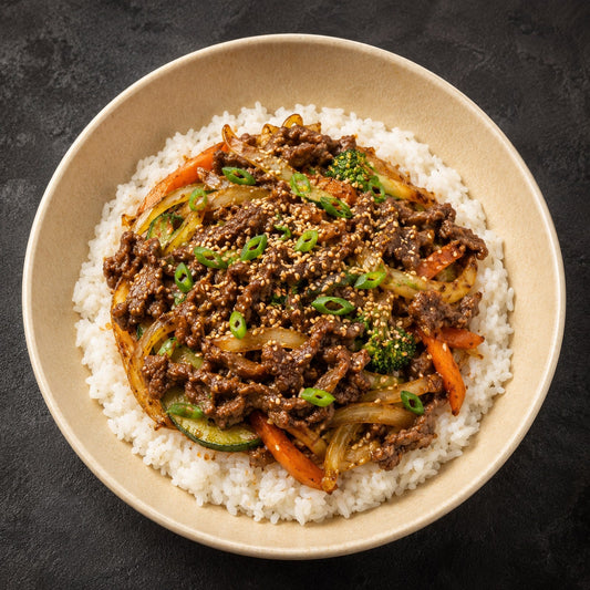 Beef bulgogi Rice Bowl Recipe (Easy Step-by-Step)
