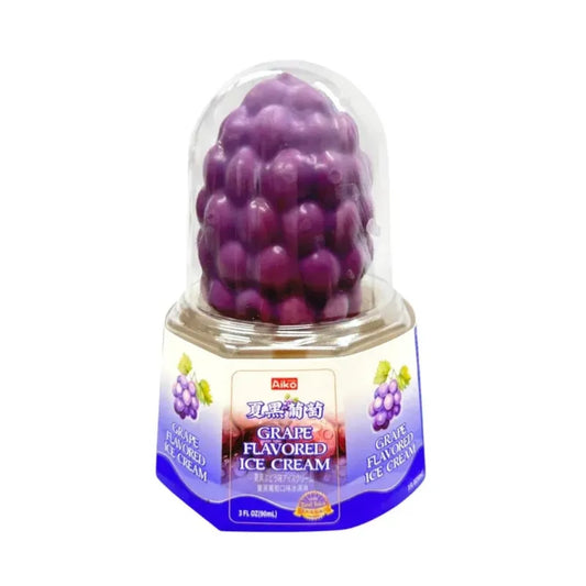Aiko Grape Flavered Ice Cream Single
