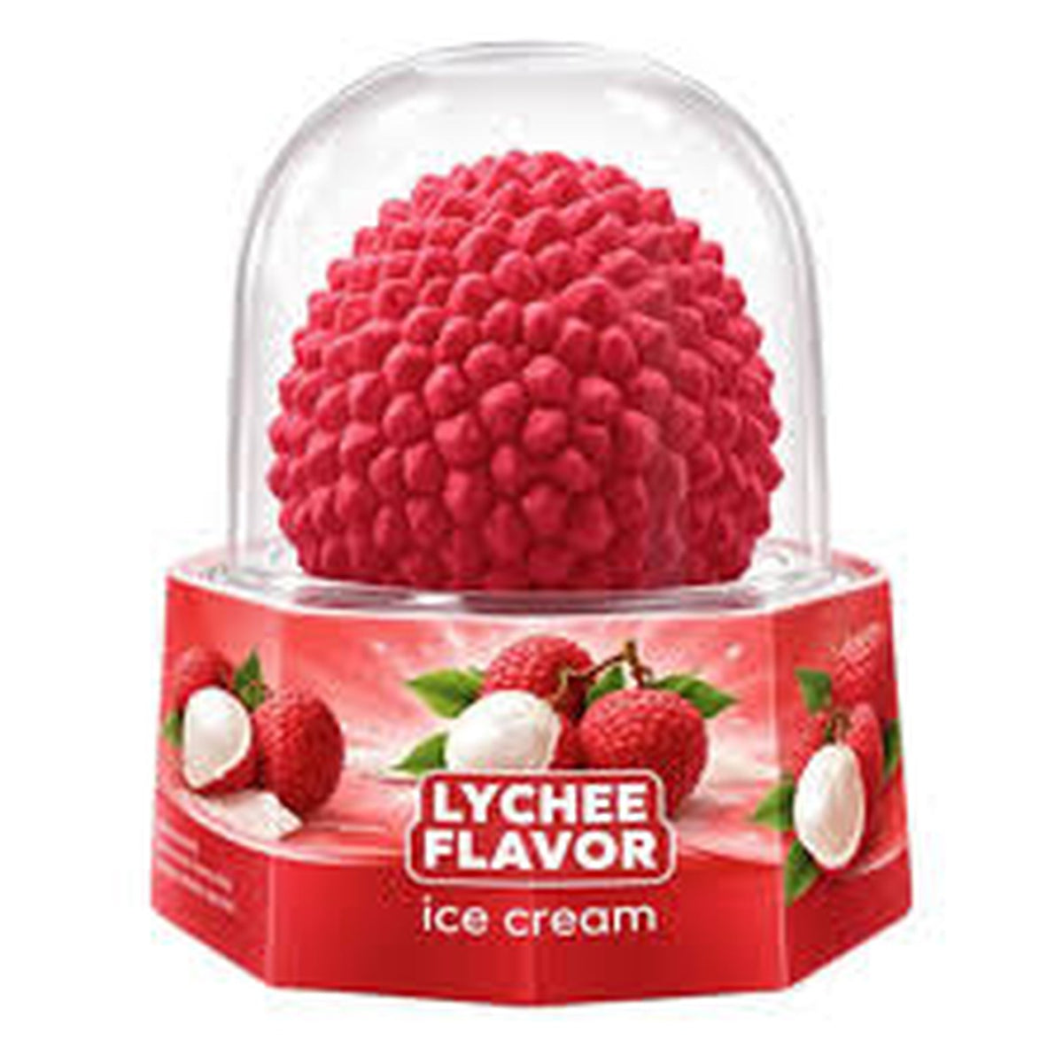 Aiko Lychee Flavored Ice Cream Single