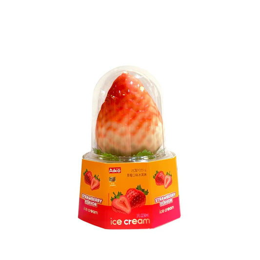 Aiko Strawberry Flavored Ice Cream Single