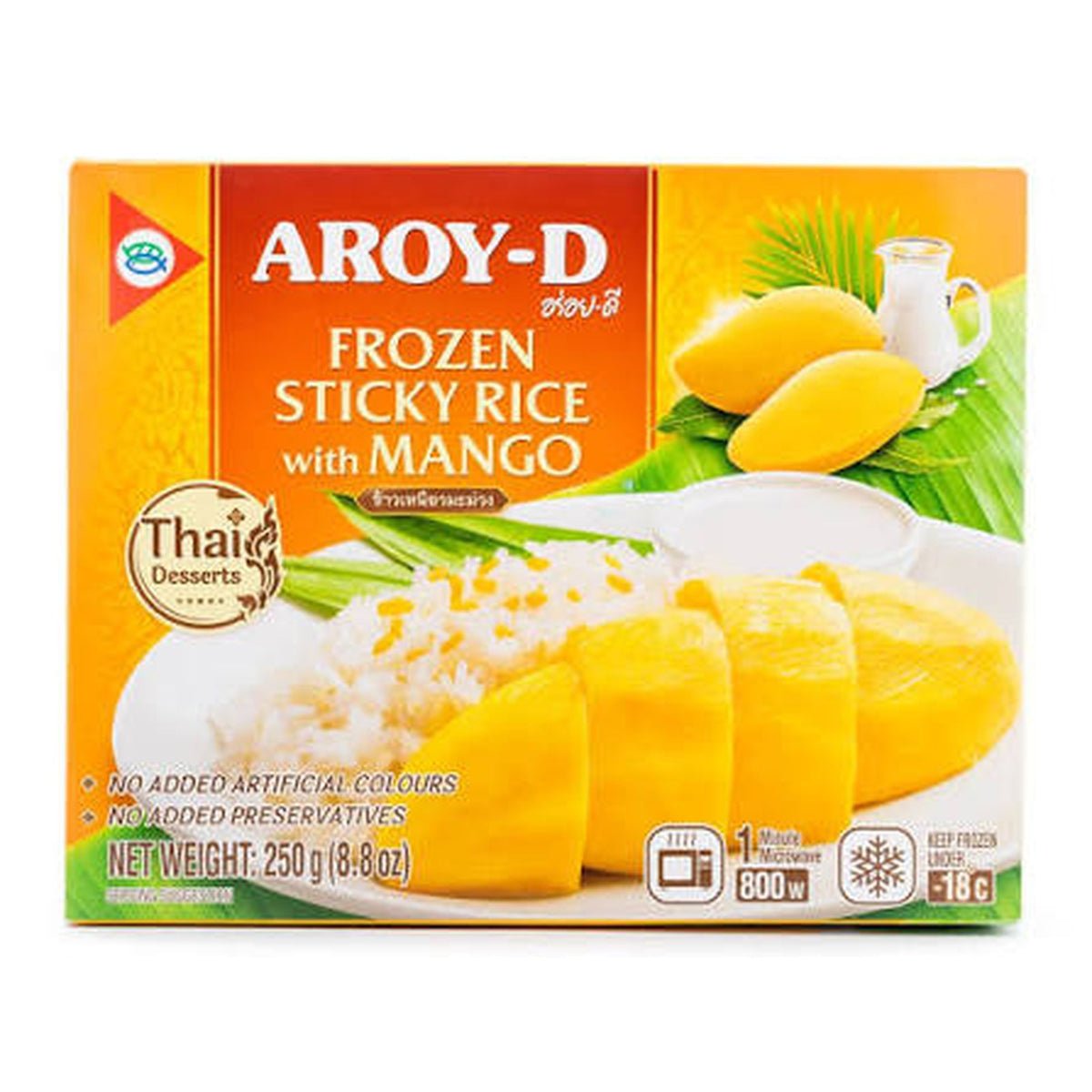 Aroy-D Sticky Rice with Mango 8.8 oz