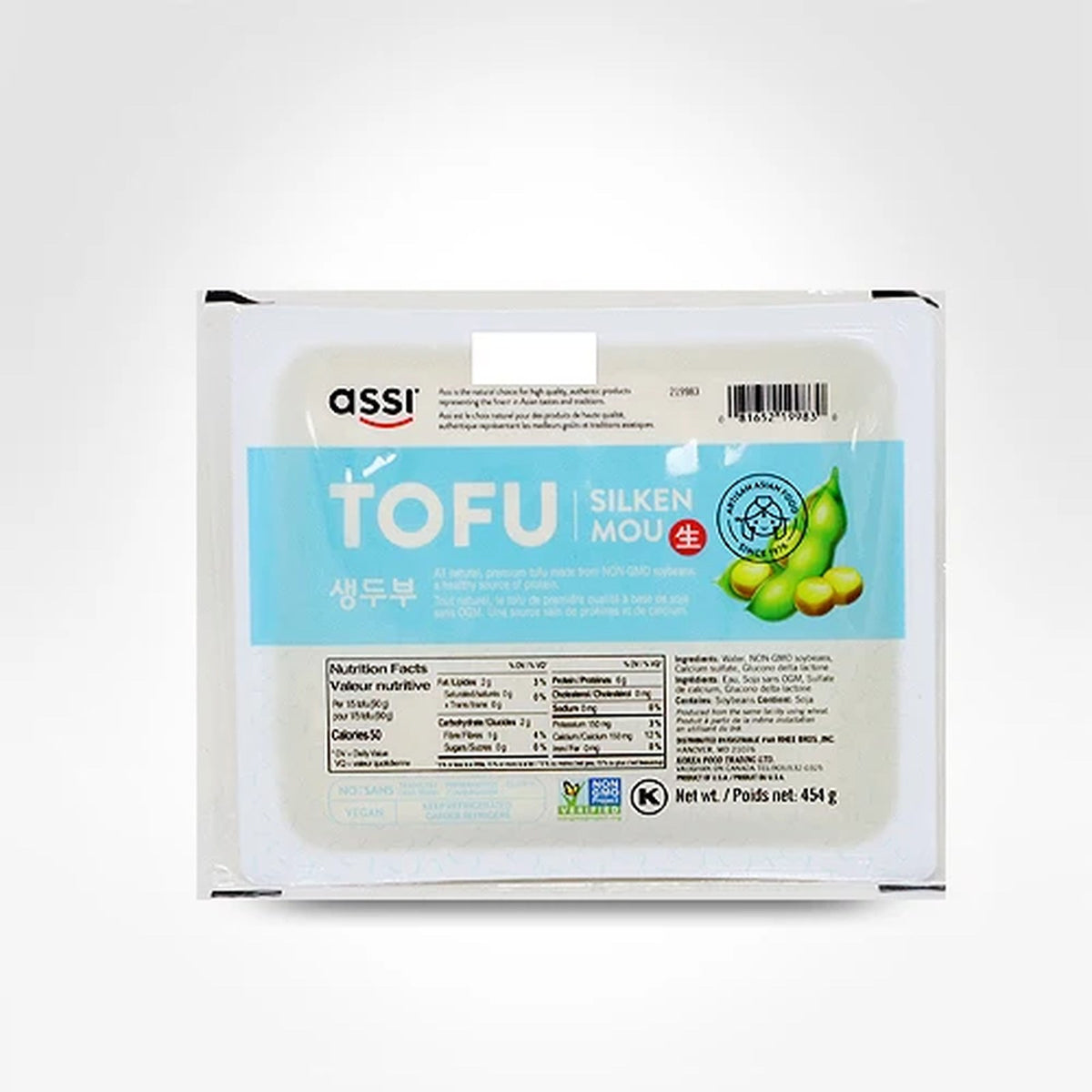 Assi Tofu Silken 아씨 생두부 16oz