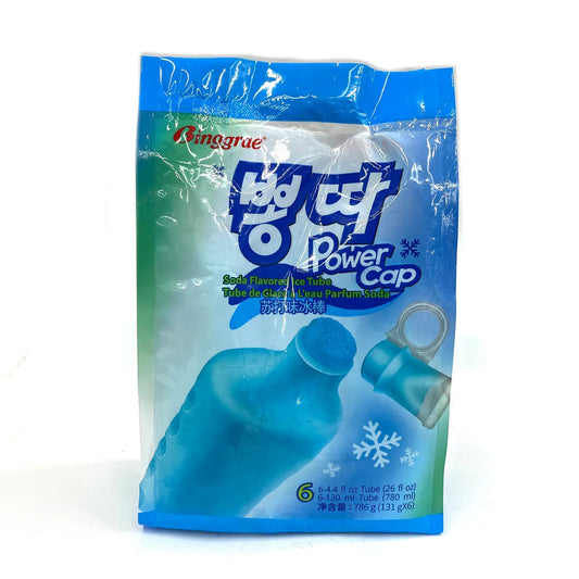 Binggrae Power Cap Soda Flavored Ice Tube 뽕따