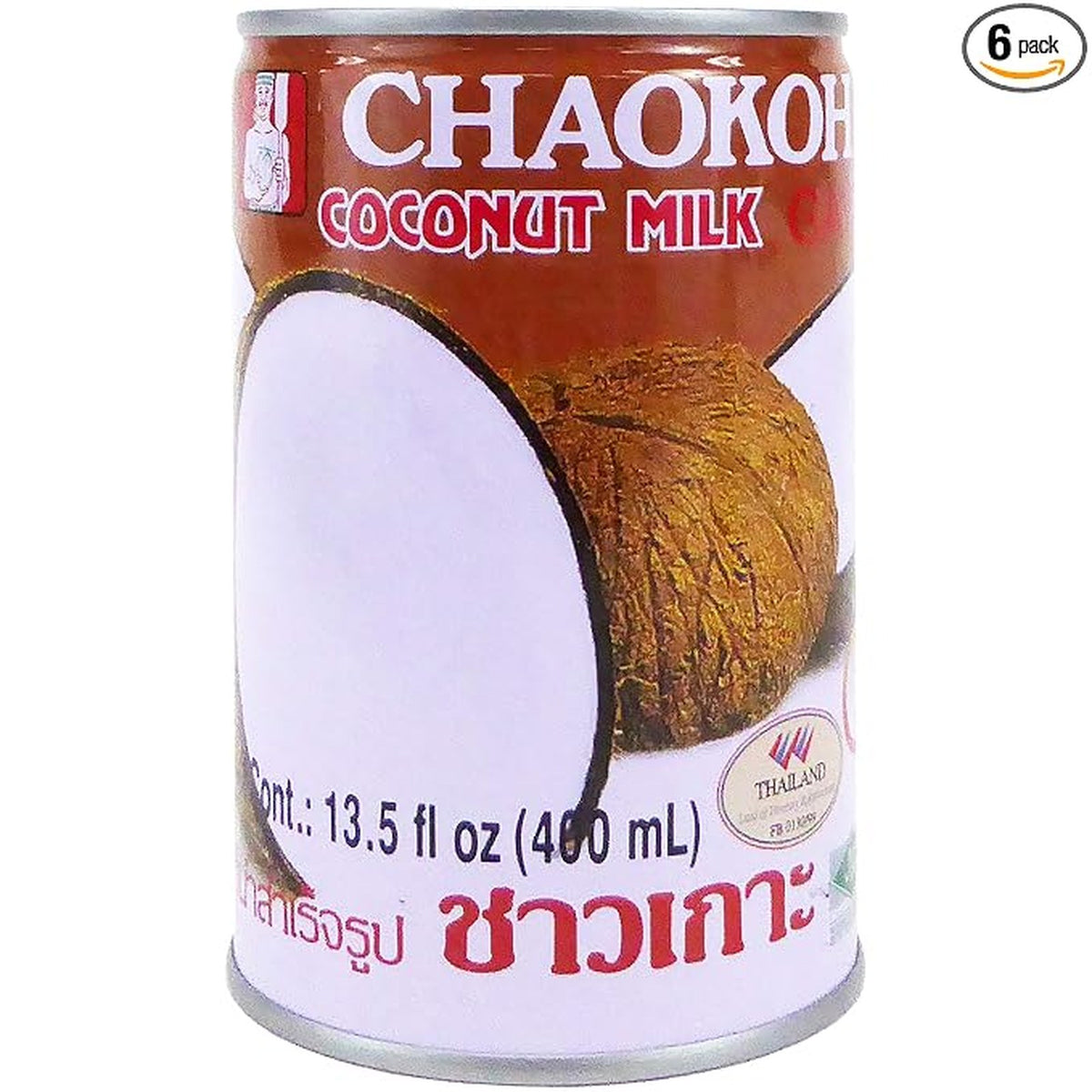 Chaokoh Coconut Milk Unsweetened 13.5fl oz