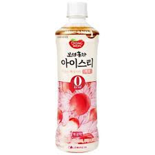Dongwon Boseong Black Tea Iced Tea Zero Peach 보성홍차 아이스티 제로 복숭아 500ml