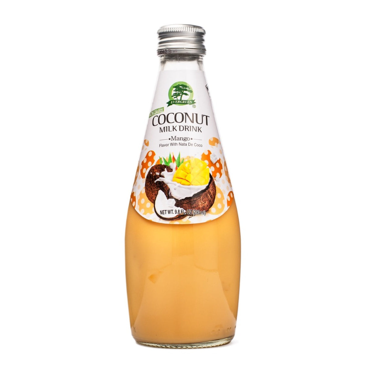 Evergreen Coconut Milk Drink Mango Flavor 9.8 fl.oz