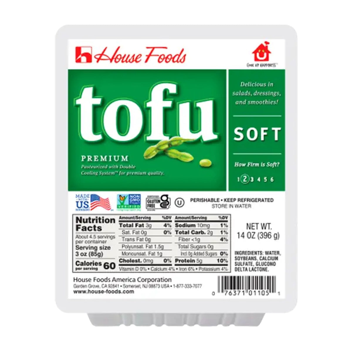 House Tofu Soft (Silken) 14oz