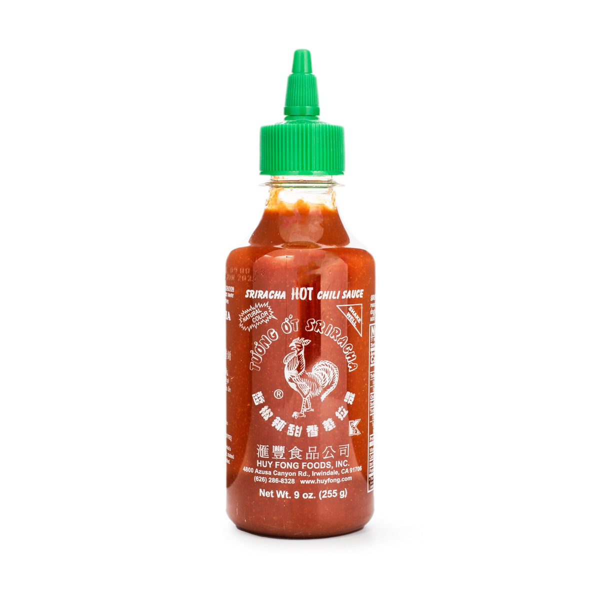 Huy Fong Sriracha Hot Chili Sauce 스리라차 소스 9oz