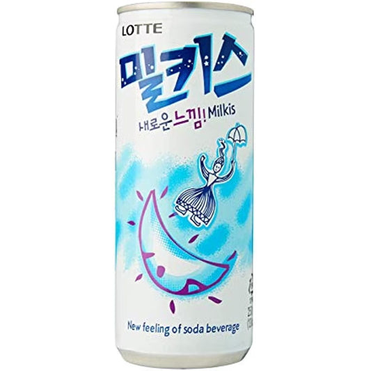 Lotte Milkis Soft Drink 밀키스 8.45fl.oz