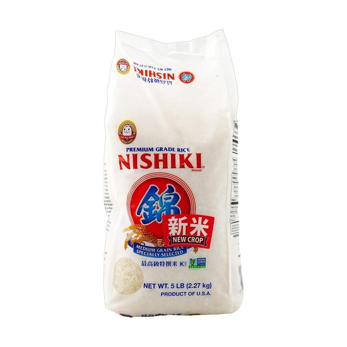 Nishiki Japanese Premium Medium Grain White Rice 80oz