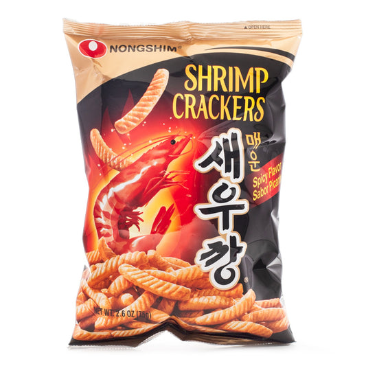 Nongshim Spicy Shrimp Flavored Cracker 매운새우깡 75g