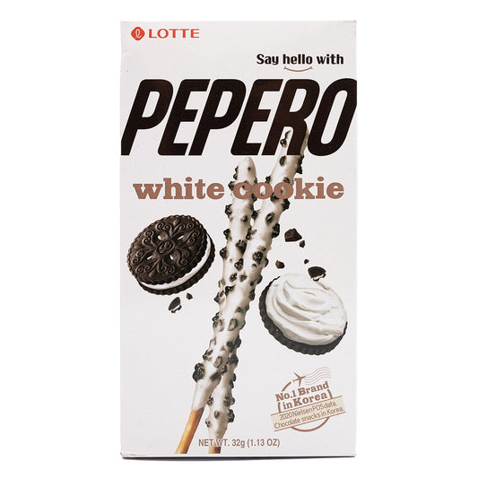 Pepero White Cookie 빼빼로 화이트 쿠키 32g