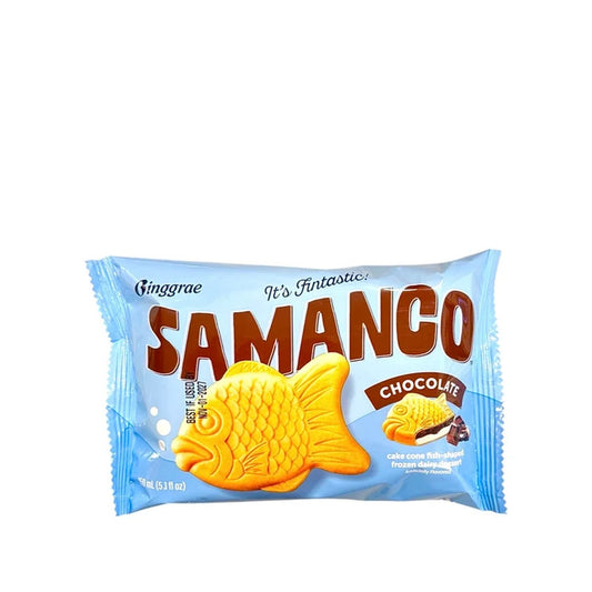 Samanco Fish-Shaped Chocolate Ice Cream
