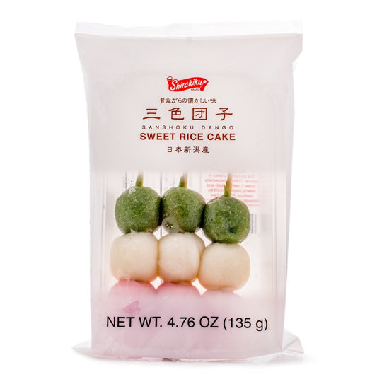 Shirakiku Dango Sweet Rice Cake Frozen 135g