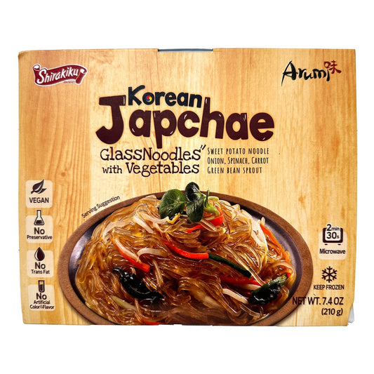 Shirakiku Korean Japchae Glass Noodles With Vegetables 7.4oz