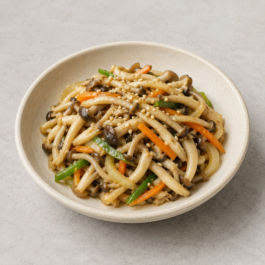 Stir Fried Mushrooms 버섯볶음