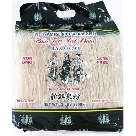 Three Ladies Bun Tuoi Rice Stick 2lb